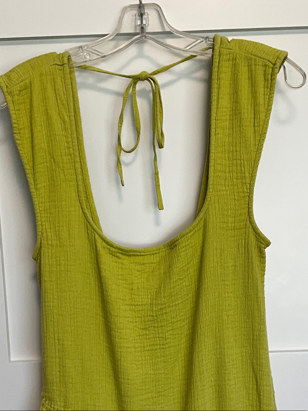 Free People Lime Green Tiered Maxi Dress - Picture 4 of 13
